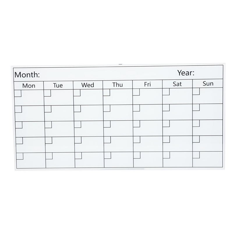 磁性絲印玻璃寫字板