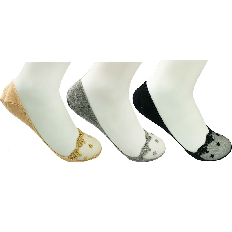 女式隱形襪花邊NF18041