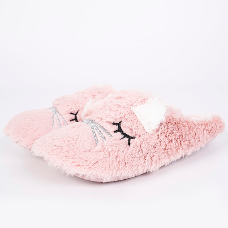 女士卡通棉拖鞋