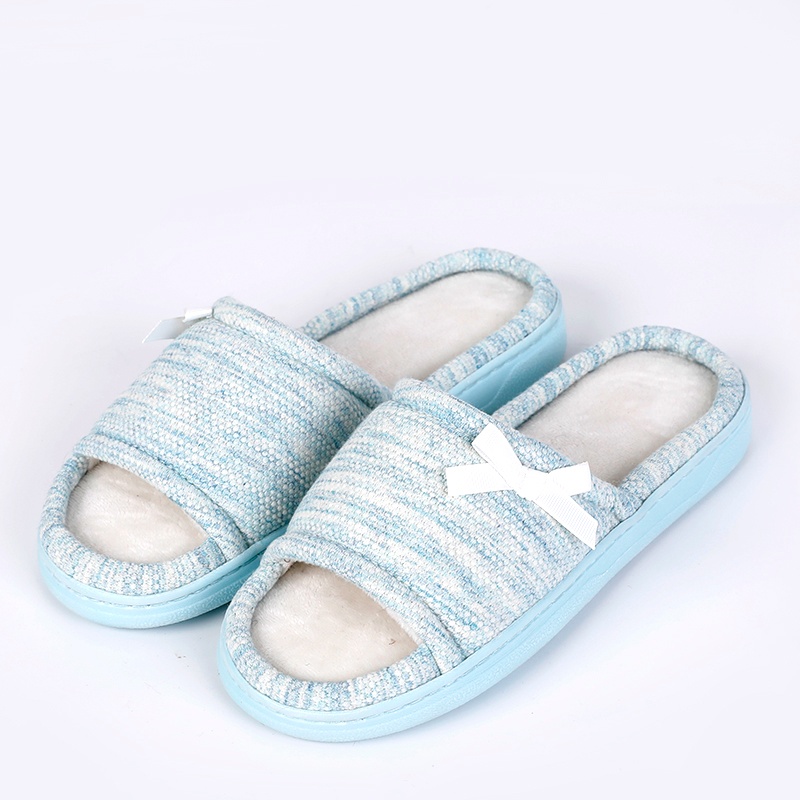 女士紡織材料通頭拖鞋