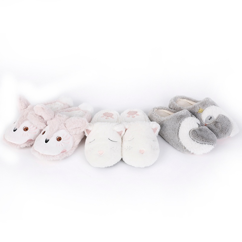 女式動物卡通拖鞋