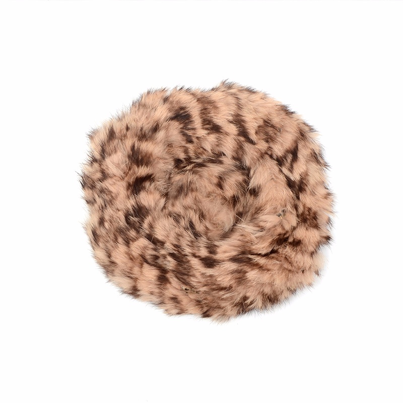 時尚保暖日常男女兔毛針織帽子