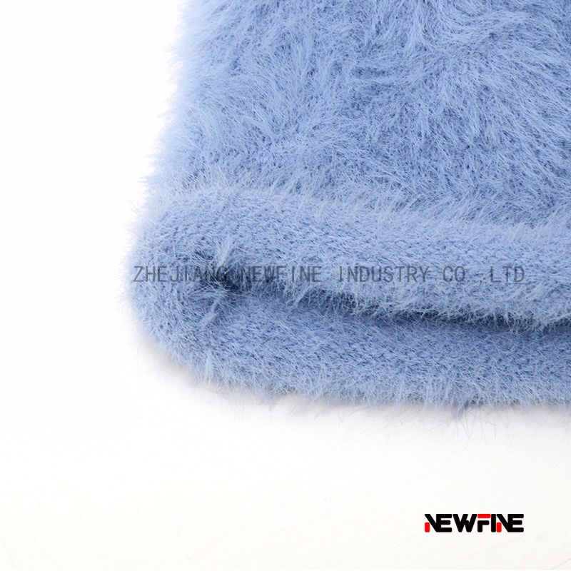 時尚保暖日常男女腈綸針織帽子