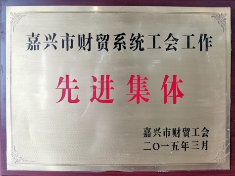2014年嘉興市財貿工會先進集體